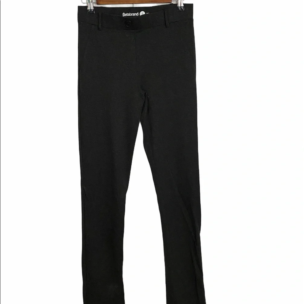 Betabrand Black dress yoga pants sz- sm (long) - Picture 5 of 5